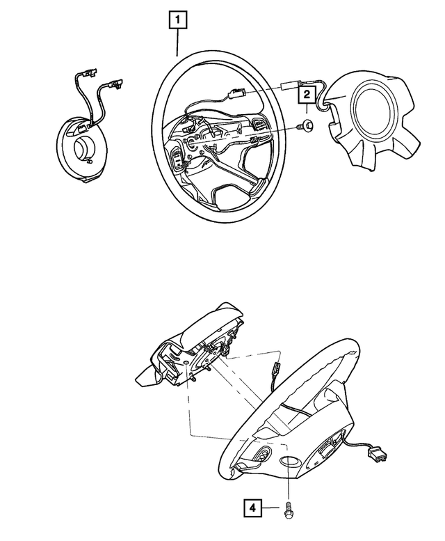 1HK26XDVAB - Steering: Steering Wheel for Mopar Image