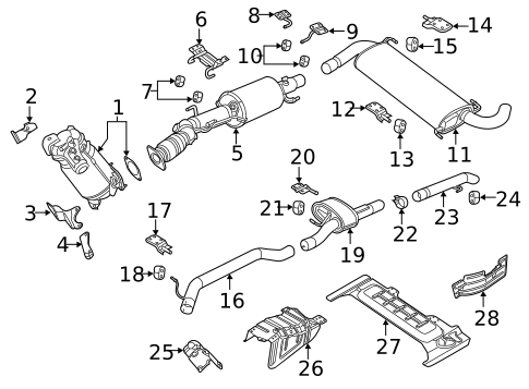 Mufflers for 2017 Ram ProMaster 2500 #0