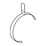 4234552310 - : 2023-2024 Toyota GR Corolla - Axle Assembly Clamp for Toyota: GR Corolla Image