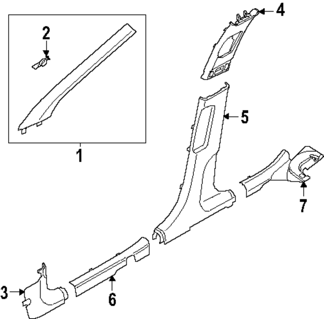 85875GG000RBQ - : Rear Sill Plate for Kia Image