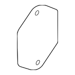 51127300789 - Body: Trailer Hitch Gasket for Mini Image