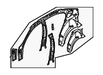 41209627222 - Body: Inner Uniside for BMW Image