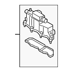 JDE40122 - Emission System: Vent Assembly for Jaguar Image