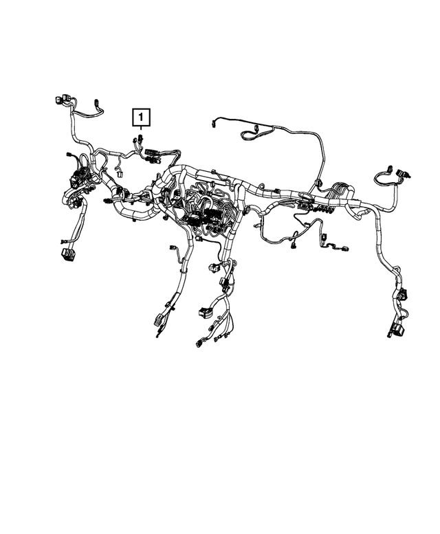 68483484AC - : Instrument Panel Wiring for Mopar Image