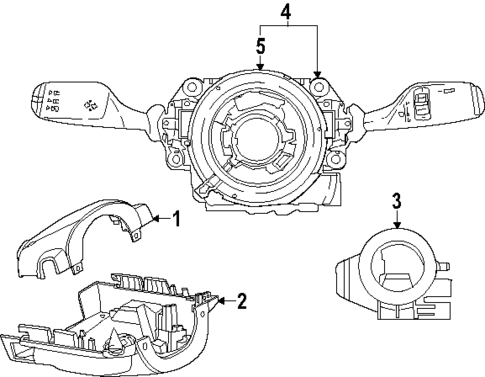 Shroud, Switches & Levers for 2025 BMW 228 xDrive Gran Coupe #0