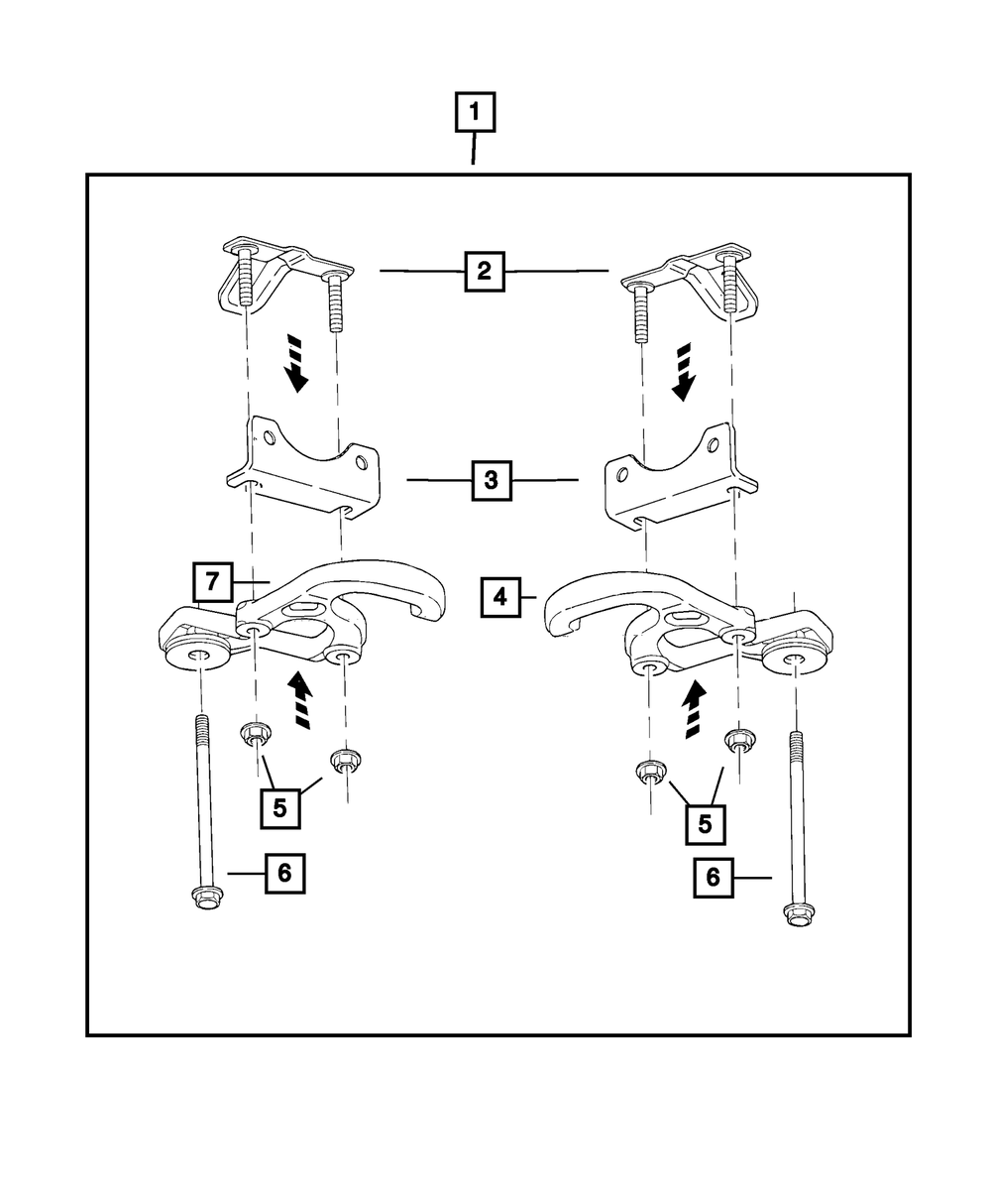 Tow - Front Hook Kit - Mopar (82209129)
