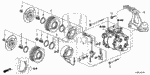 38829PDFE02 - Body/Air Conditioning: NUT (9MM) for Honda Image