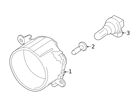 Fog Lamps for 2014 Ford Transit Connect #0