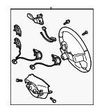 4510002X10B0 - Body: 2011-2013 Toyota Matrix - Steering Wheel for Toyota: Matrix Image