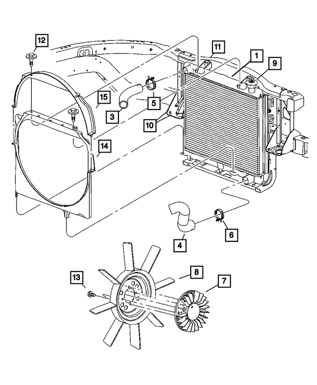 52029268AC - Cooling: Power Steering Cooler for Mopar Image