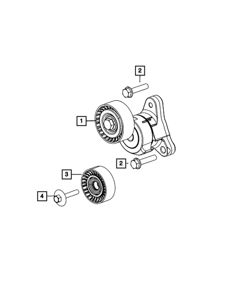 Pulleys and Related Parts for 2023 Jeep Cherokee #0