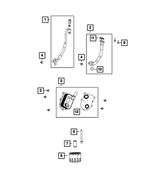 68566752AA - Engine: Oil Drain Tube for Mopar Image
