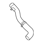 LR062410 - Cooling System: Outlet Tube for Land Rover: Discovery, Range Rover, Range Rover Sport Image