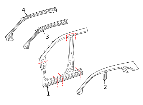 Aperture Panel for 2017 Mercedes-Benz B250e #0