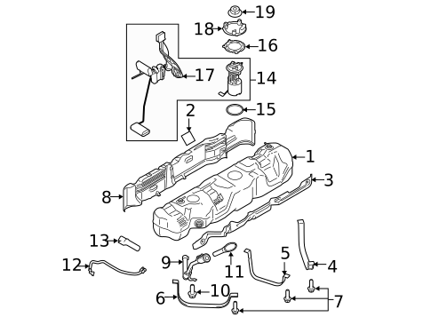 Hardware, Fasteners & Fittings for 2019 Ford Transit-150 #0