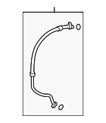 80311TA5A01 - HVAC: Suction Hose for Honda: Accord, Crosstour Image
