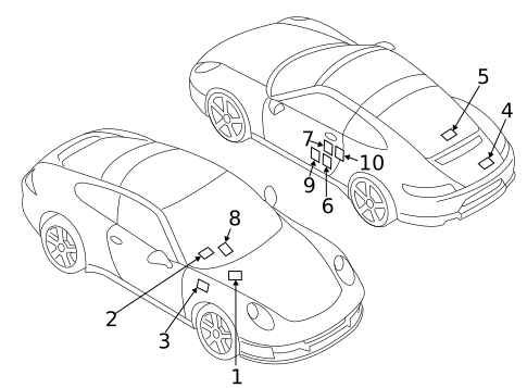 Information Labels for 2016 Porsche 911 #0