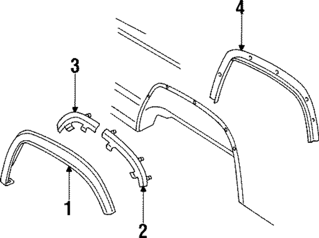 55175899 - Body: Inner Panel for Mopar Image