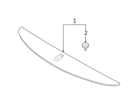 Exterior Trim - Roof for 2020 Mini Cooper #1