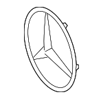 2328171500 - Accessories: Grille Emblem for Mercedes-Benz Image