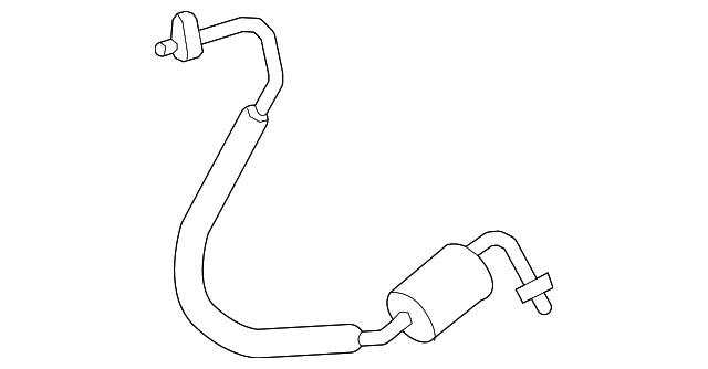 Motorcraft YF-3565 A/C Hose Assembly - View #6