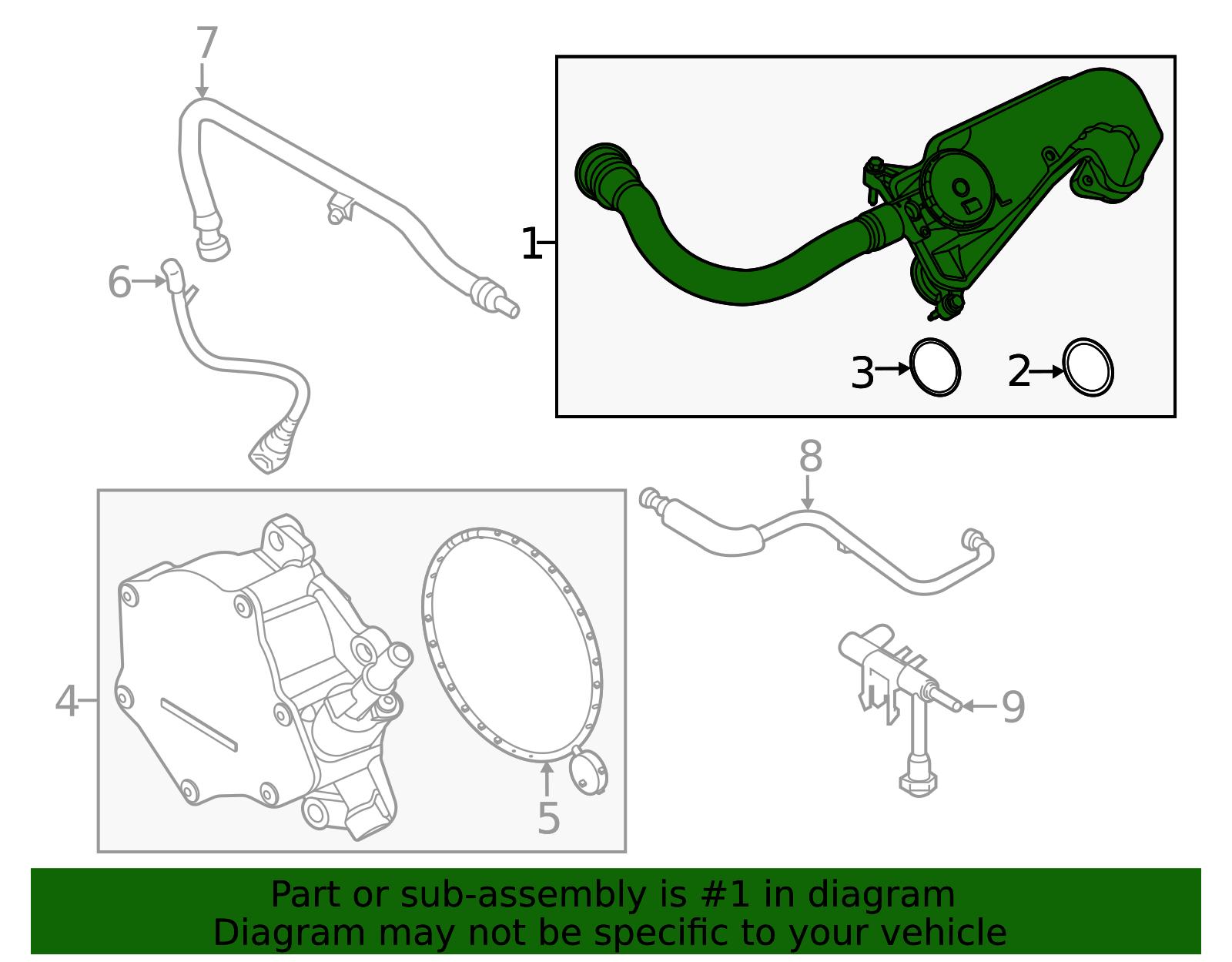 PC3Z-6A785-A Vapor Canister Purge Valve Assembly pc3z6a785a