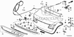 91902S2X003 - Body/Air Conditioning: PLASTER, WIRE HARNESS (50X100) for Honda Image