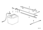 12421289454 - Engine Electrical System: Square Headed Bolt for BMW Image