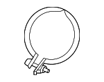 11658585233 - Exhaust: Converter &amp; Pipe Retainer Ring for BMW Image