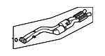 18308098883 - : 2020-2024 BMW - Front Pipe for BMW: X3, X4 Image
