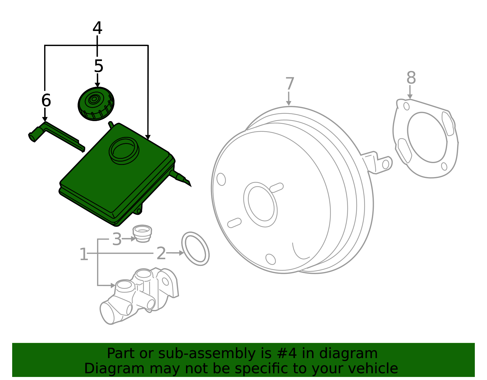 Genuine BMW 34-33-6-794-473 | Reservoir Assembly | FREE Shipping on ...