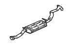 15105764 - Exhaust: Muffler W/Tailpipe for GM Image