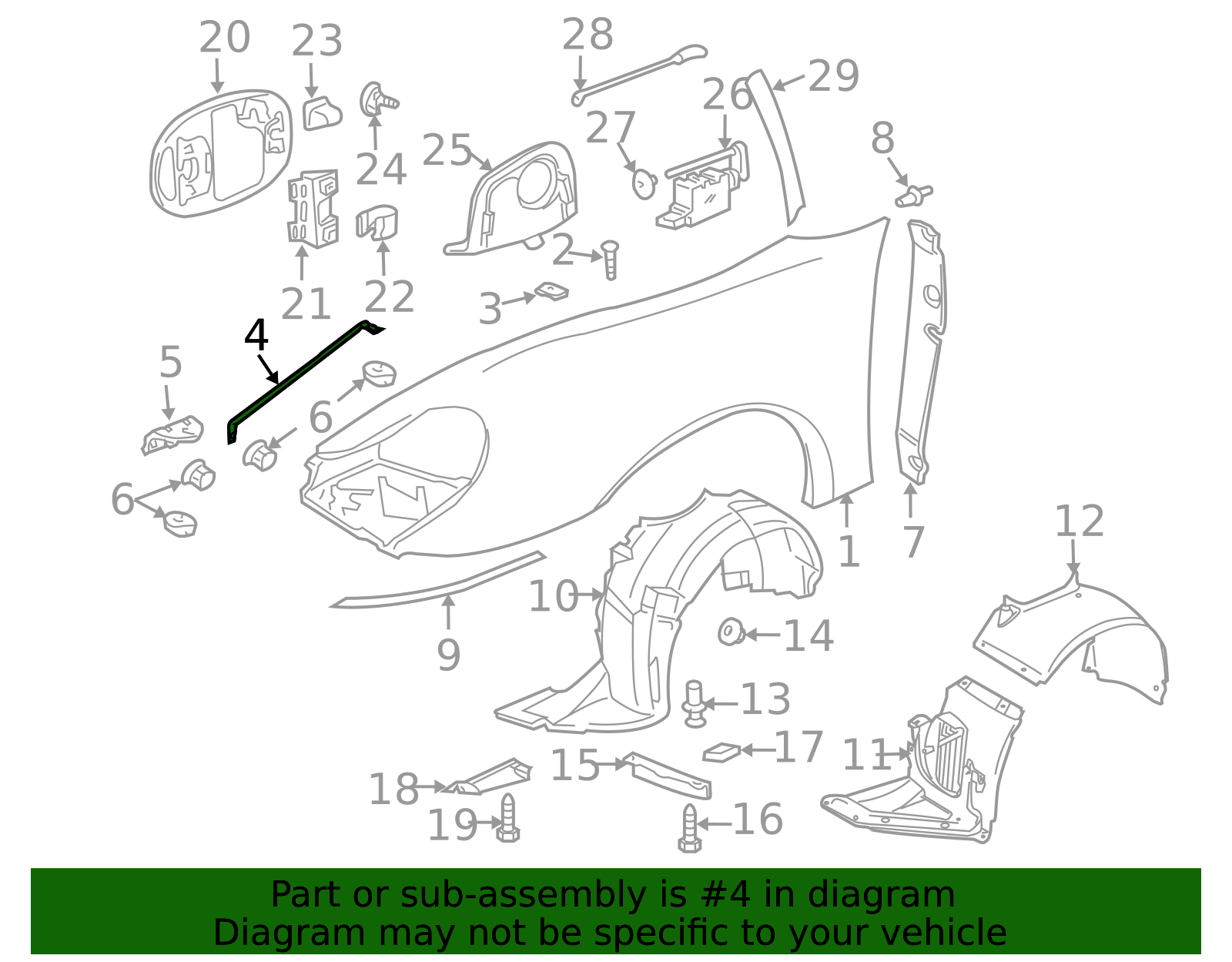 996-504-441-02-GRV - High-Quality Brace Primed for 1997-2005 Porsche ...