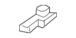 9Y0853648B - Body: Lower Molding Bracket for Porsche Image image