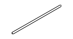 9Y0837475HGV9 - Body: Belt Molding for Porsche Image image