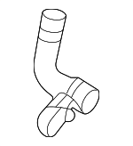 LR091900 - Cooling System: Vent Hose for Land-Rover Image