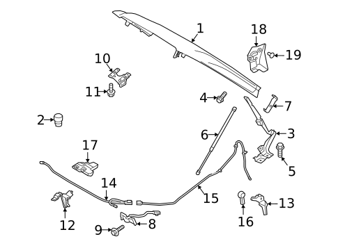 Hood & Components for 2026 Volvo EC40 #2