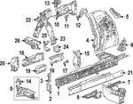 85096237 - : F Extension for Chevrolet: Silverado EV | GMC: Sierra EV Image
