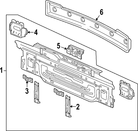 Rear Body for 2025 Volkswagen GTI #0