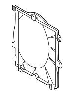 4635051555 - Cooling System: Fan Shroud for Mercedes-Benz Image