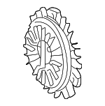 1132000122 - Cooling System: Fan Clutch for Mercedes-Benz Image