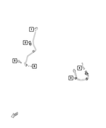 68326734AA - Electrical: Jumper Wiring for Fiat: 124 Spider Image