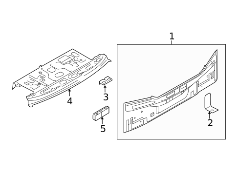 Rear Body for 2019 Nissan Versa #0