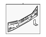 G91109KAMA - Body: Rear Body Panel for Nissan Image