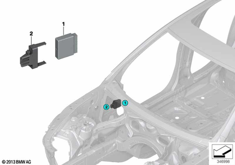 Parking Assistance Systems for 2014 BMW 535i #2