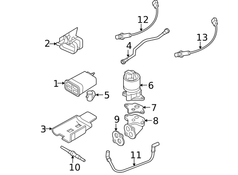 Switches, Solenoids & Actuators for 2008 Chevrolet Aveo5 #0
