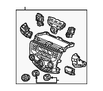 39179SDAA51ZA - : Radio Trim for Honda Image