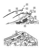 LC002028AA - Electrical: Front Wiper Blade for Mopar Image
