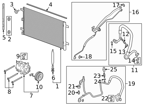 Hoses & Pipes for 2021 Ford F-150 #0