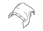4528633270E1 - Steering: Shroud for Lexus: ES300h, ES350, RX350, RX350L, RX450h, RX450hL Image